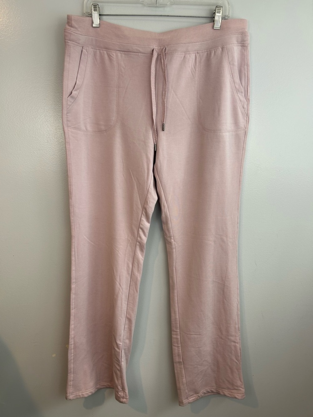 NWT A Soft Modal Pant Baby Pink Casual Elastic Waist Pants Size XL